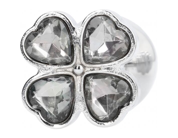 Lucky diamond plug 9,5cm - plata