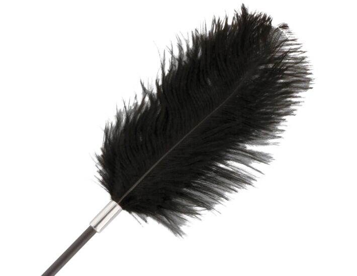 Fouet Plume d'Amour Noir 56cm