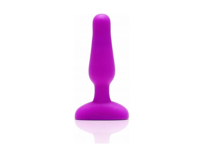 Novice plug vibrador con mando - fucsia