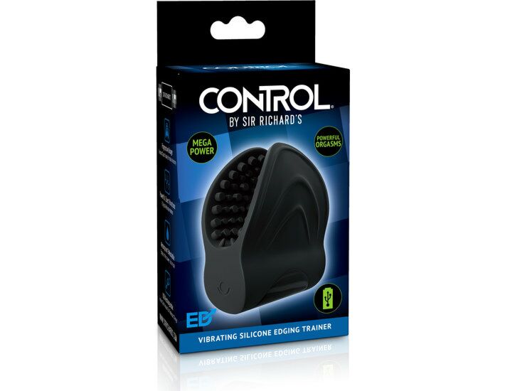 Edger masturbador de silicona con vibración