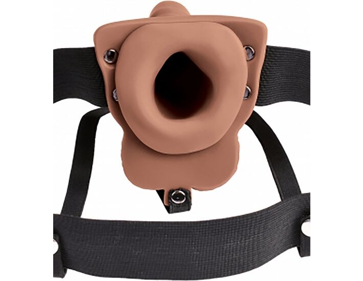 Fetish fantasy 6 -pene realistico con arnes - 15,2 cm