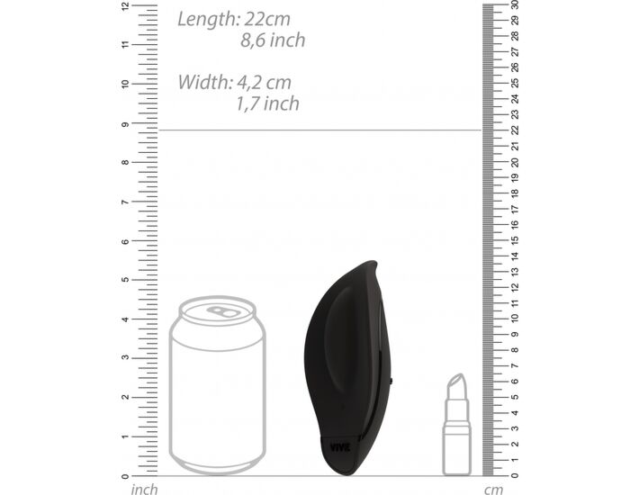 Vive- estimulador clitoris - negro