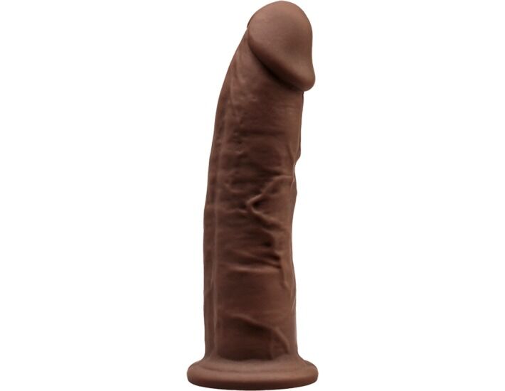 Modelo 2 - pene realístico 15,5cm - marrón
