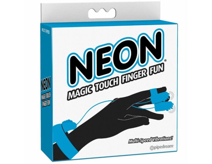 Magic touch finger fun - estimulador dedal azul