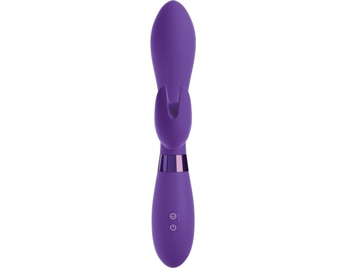 Omg! rabbits - bestever vibrador silicona, morado