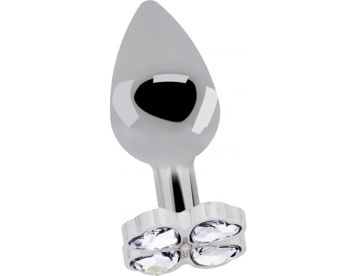 Lucky diamond plug 9,5cm - plata