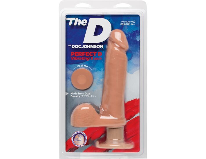 The perfect d pene vibrador 20cm vainilla