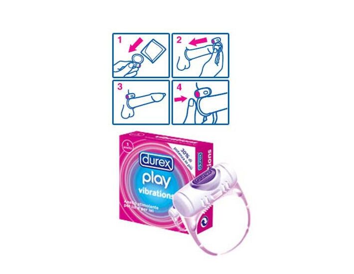 Durex Play Vibrations Anneau Vibrant