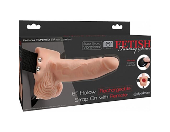 Fetish fantasy 6 -pene realistico con arnes - 15,2 cm