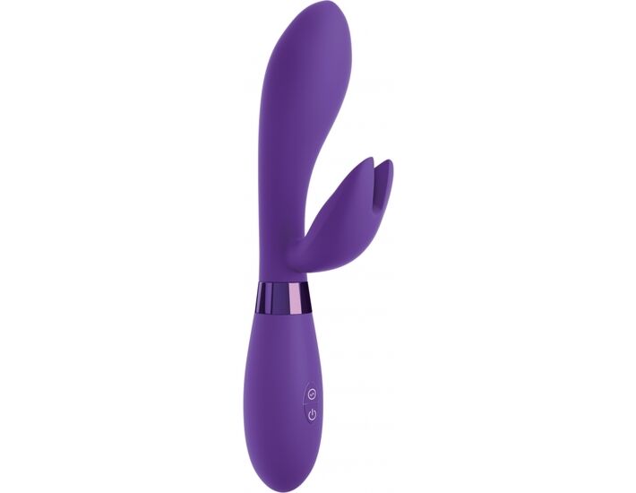 Omg! rabbits - bestever vibrador silicona, morado