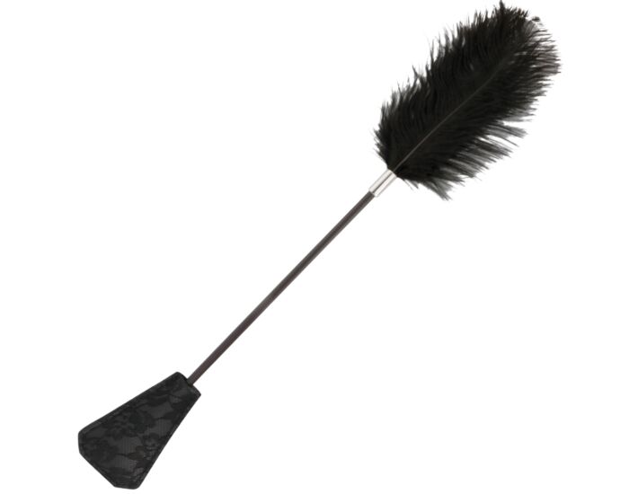 Fouet Plume d'Amour Noir 56cm