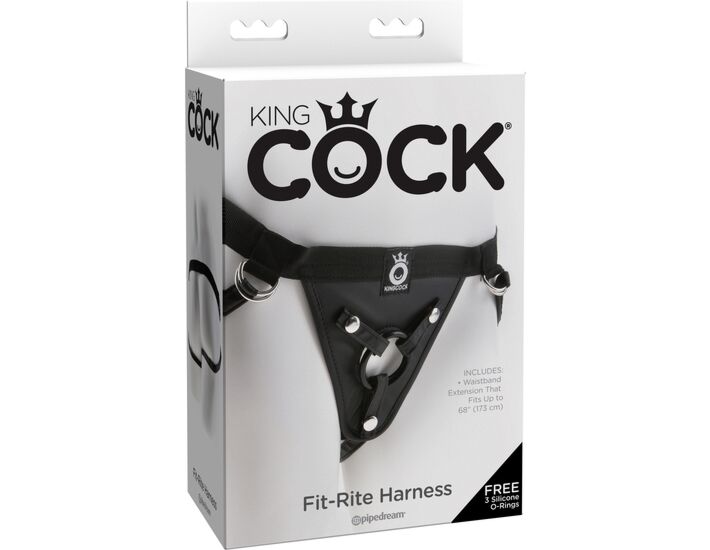 Fit rite arnés negro
