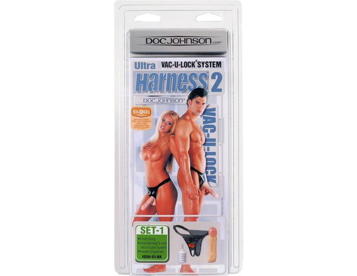 harnais Vac-u-lock avec le pénis réalistico 20,5 cm