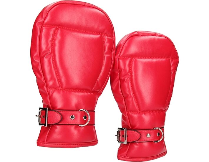 Mitts Rojo Puppy Play -> Mitaines Rouge Puppy Play