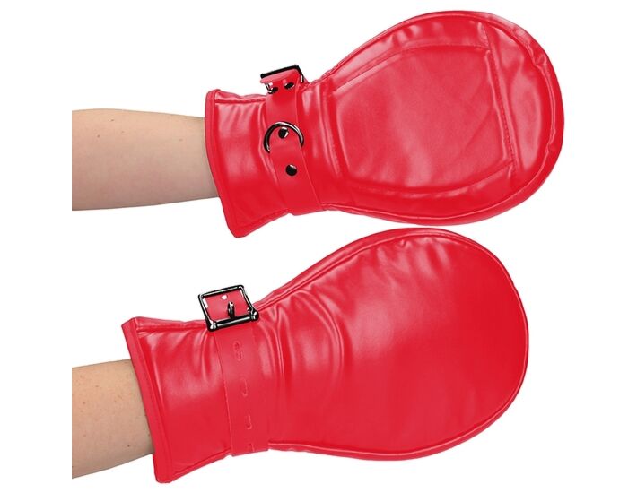 Mitts Rojo Puppy Play -> Mitaines Rouge Puppy Play