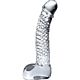 Massager en verre ICICLES N. 61 pour stimulation du point G