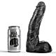 Dong 22 cm ALL BLACK | Doux et flexible pour tous les plaisirs