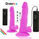 Dildo Vibrant Diversia 18 cm avec télécommande