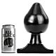 Plug anal ALL BLACK 19 cm ouverture progressive