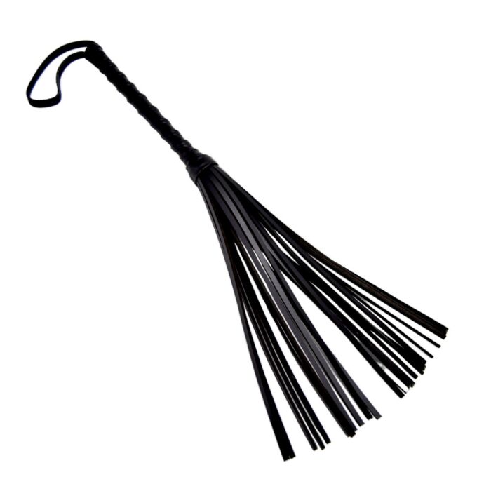 Fouet Bound Leather Flogger 54.5 cm et 24 lanières Fouet Bound Leather Flogger 54.5 cm et 24 lanières