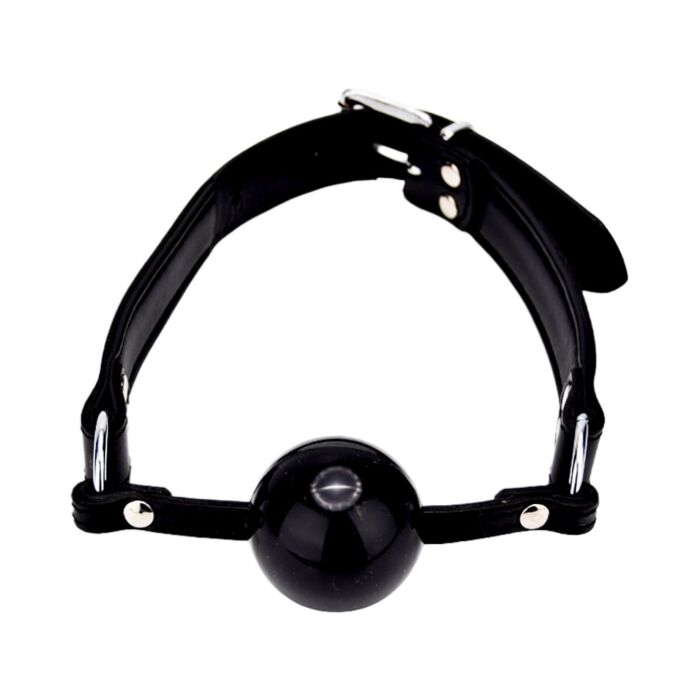 Bandeau de Bouche Bound en Cuir Nubuck Ajustable Bandeau de Bouche Bound en Cuir Nubuck Ajustable