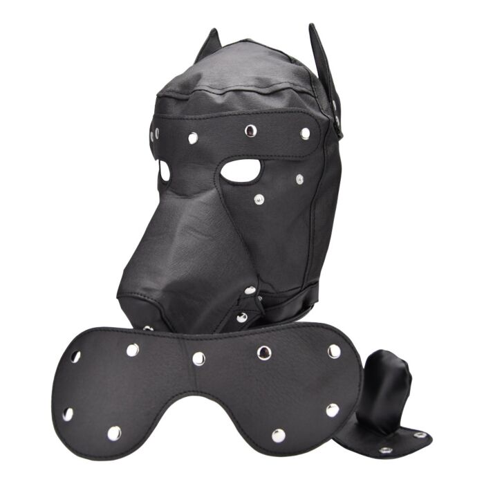 Masque Bondage Bound to Please avec oreilles et museau amovibles Masque Bondage Bound to Please avec oreilles et museau amovibles
