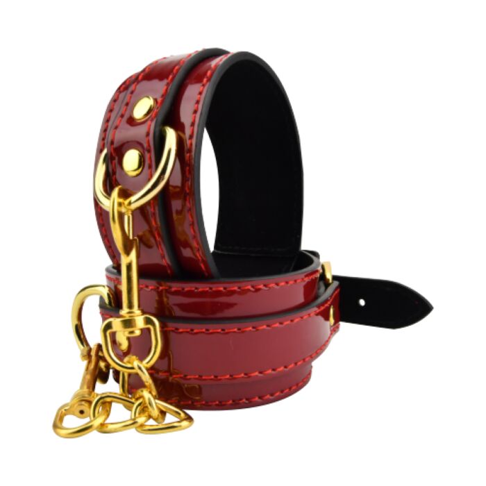 Menottes Bound to Please avec finition rouge et confort Menottes Bound to Please avec finition rouge et confort