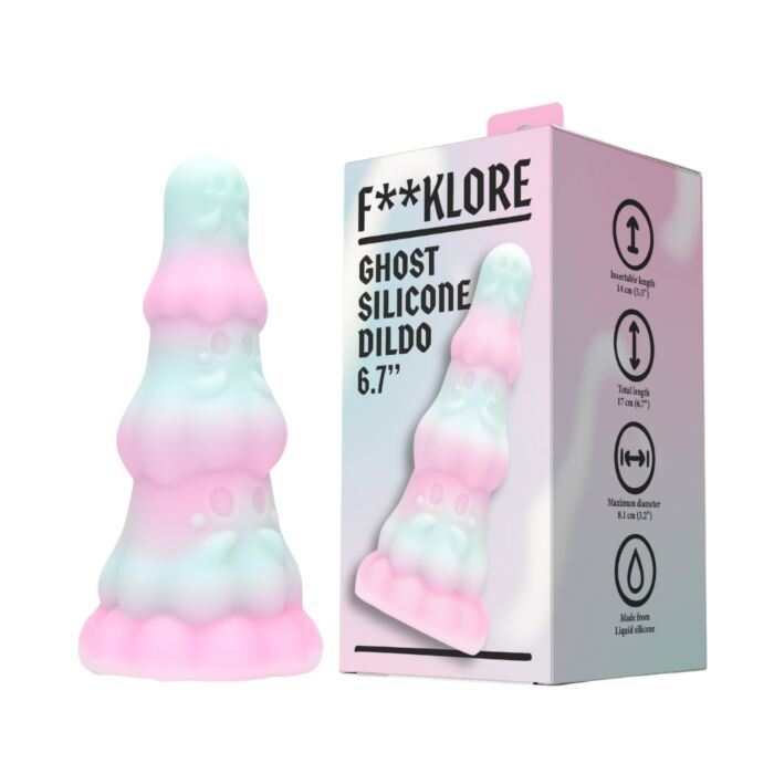 Dildo F**kLore Ghost en silicone avec ventouse Dildo F**kLore Ghost en silicone avec ventouse
