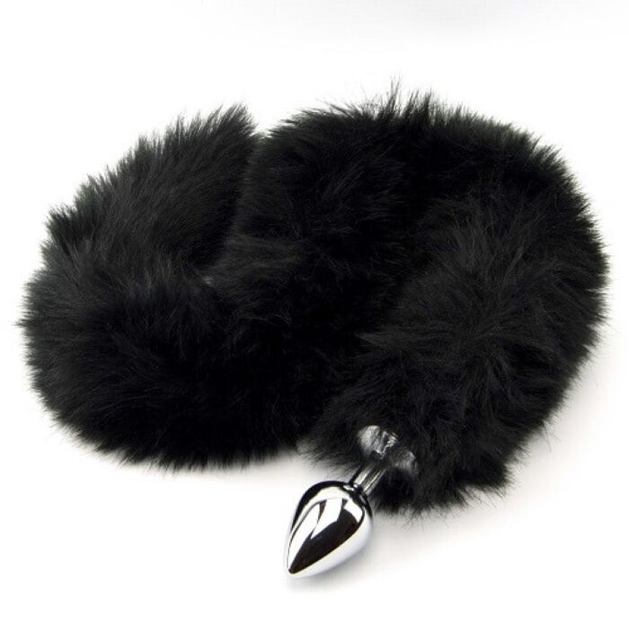 Butt Plug Furry Fantasy Black Panther Tail 78 cm Butt Plug Furry Fantasy Black Panther Tail 78 cm