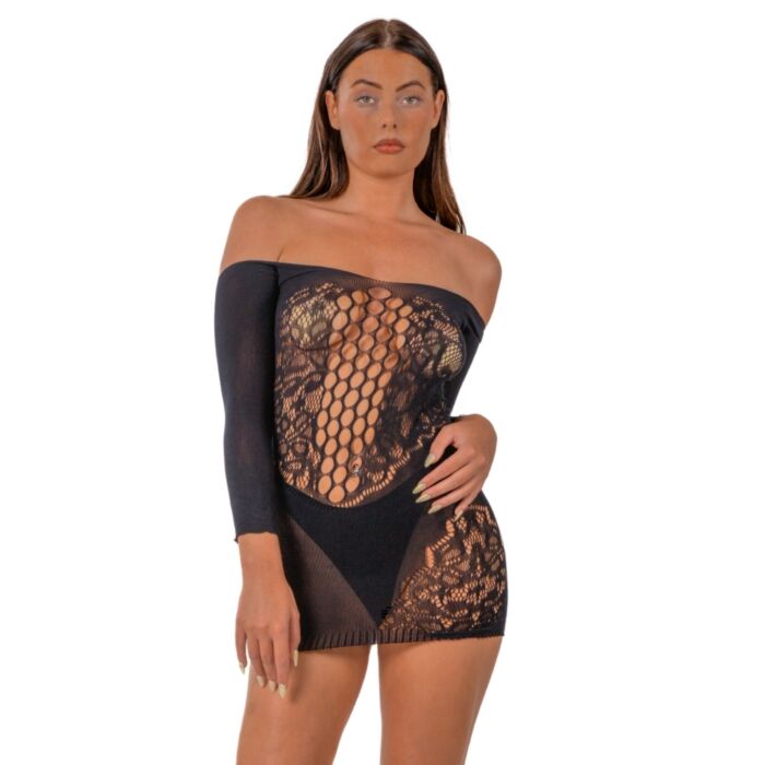 Robe Sexy Lace Sans Manches Mini Robe Robe Sexy Lace Sans Manches Mini Robe