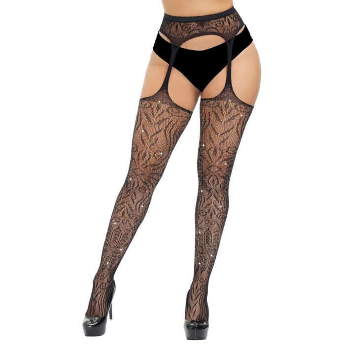Collants Lace by LJ avec strass Collants Lace by LJ avec strass