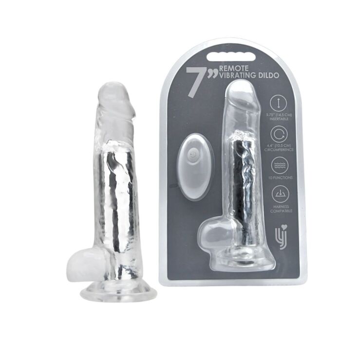 Dildo Loving Joy 7 Pouces Télécommandé avec Ventouse Dildo Loving Joy 7 Pouces Télécommandé avec Ventouse