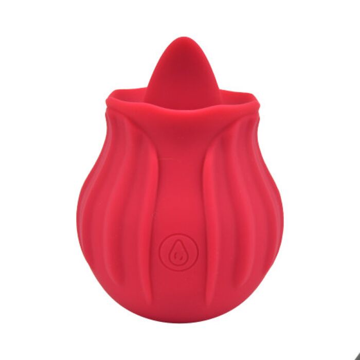Vibromasseur Loving Joy Rose avec langue lèche Vibromasseur Loving Joy Rose avec langue lèche