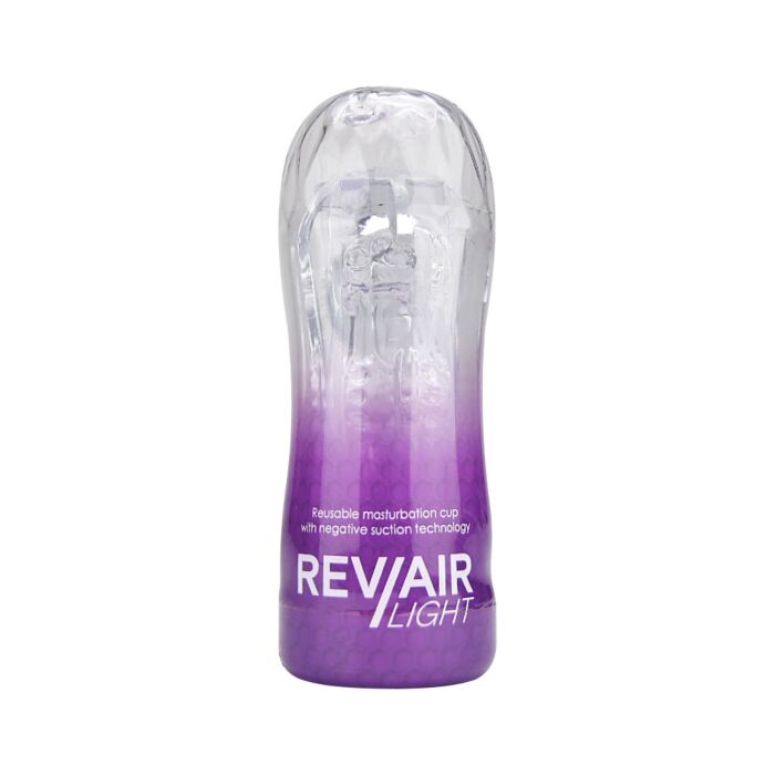 Masturbateur REV Rev-Air Light avec trois chambres de plaisir Masturbateur REV Rev-Air Light avec trois chambres de plaisir