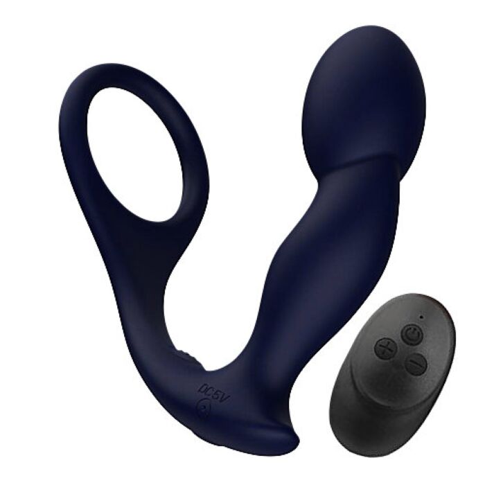 Vibrateur Anal REV Rev-Pro avec Anneau Pénien Vibrateur Anal REV Rev-Pro avec Anneau Pénien