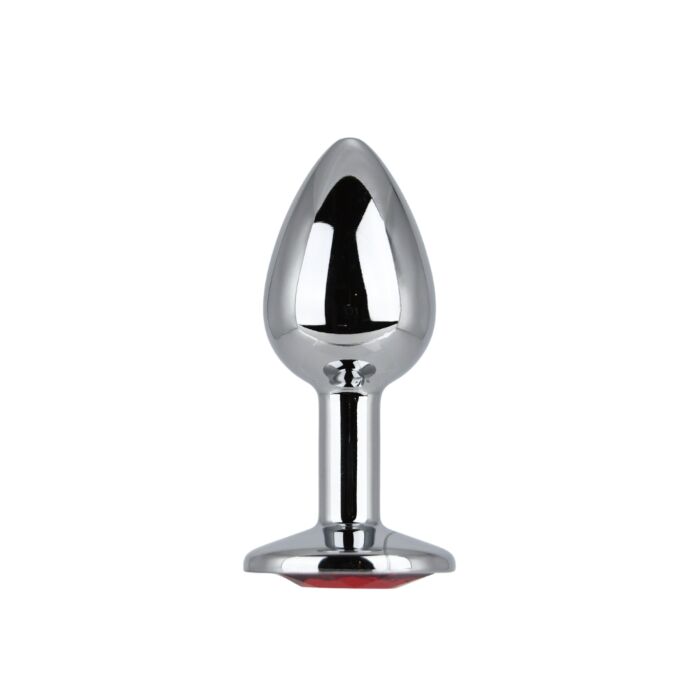Butt Plug Toosh Small Stone avec base ornée Rojo Butt Plug Toosh Small Stone avec base ornée Rojo