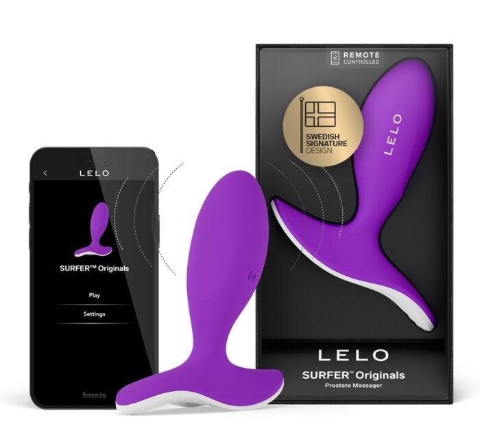 Plug anal LELO Originals SURFER connecté à l’application