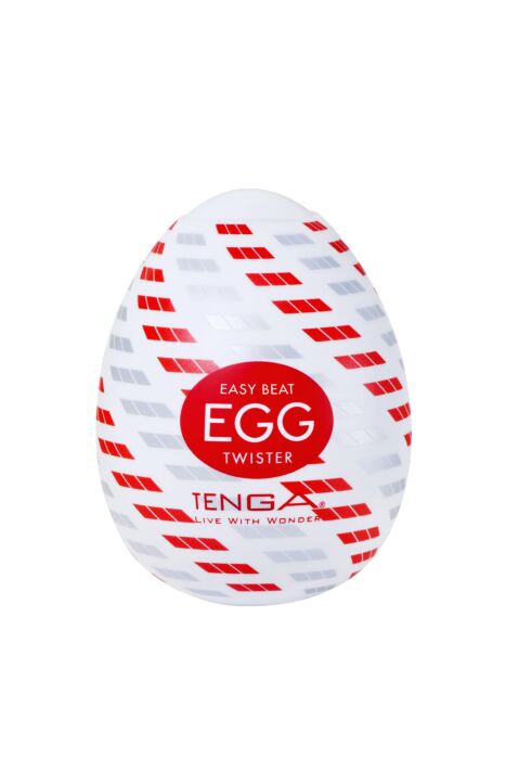Masturbateur Tenga EGG TWISTER avec textures en relief