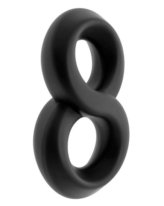 Anneau Pénis S Pleasures 8-Ring pour une érection durable Anneau Pénis S Pleasures 8-Ring pour une érection durable