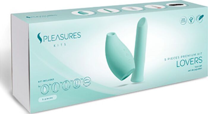 Pack Lovers Kit S Pleasures Kits – duo silicone Pack Lovers Kit S Pleasures Kits – duo silicone