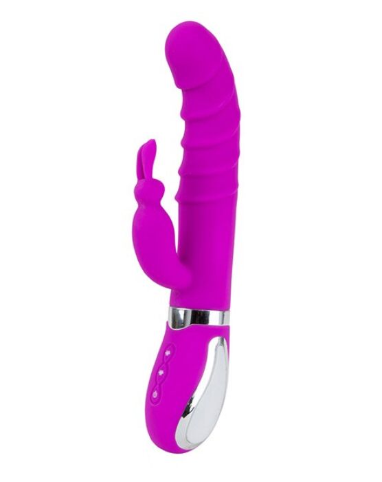 Vibrateur S Pleasures Realistic Lila à double stimulation Vibrateur S Pleasures Realistic Lila à double stimulation