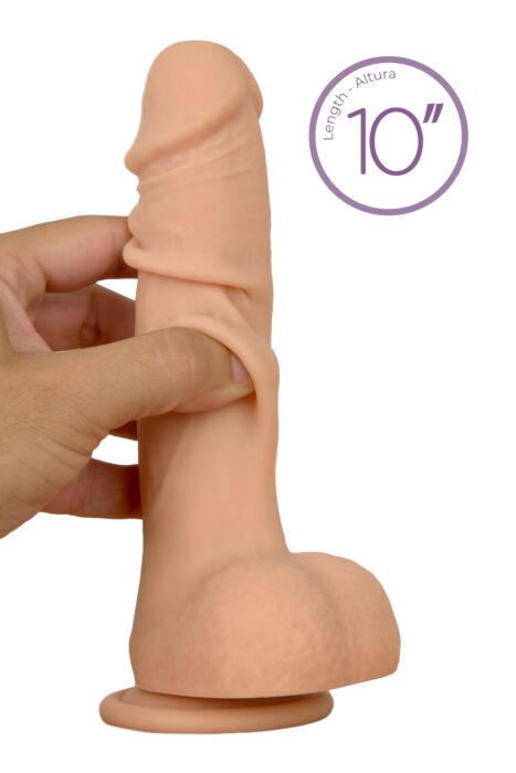 Dildo S Pleasures Realistic Ricardo 10" - Anatomie détaillée Dildo S Pleasures Realistic Ricardo 10" - Anatomie détaillée