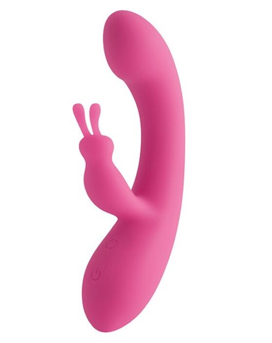 Vibrateur S Pleasures Velvet Love Bunny à double stimulation