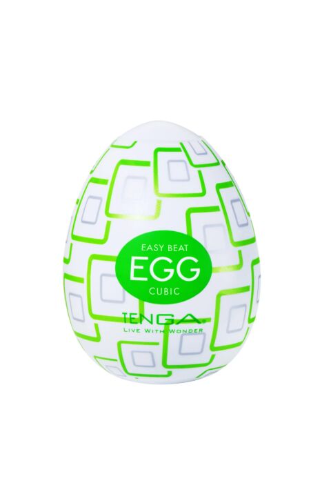 Masturbateur Tenga EGG Cubic - Stimulation profonde