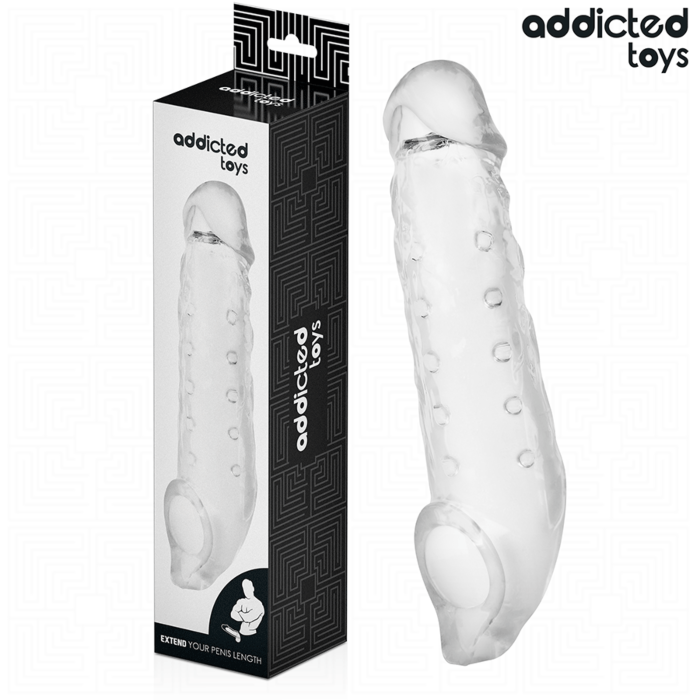 Gaine Pénis Addicted Toys Taille S 23 cm avec Design Ergonomique Gaine Pénis Addicted Toys Taille S 23 cm avec Design Ergonomique