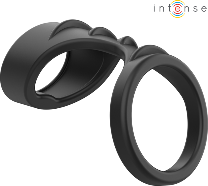 Anillo Pénien Intense Theo Silicone Noir Anillo Pénien Intense Theo Silicone Noir