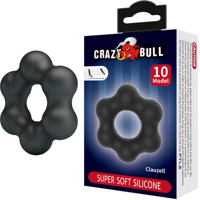 Anillo Silicona Crazy Bull Clauzell - Plaisir Masculin