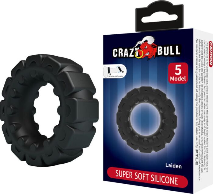 Anillo Silicona Crazy Bull Laiden 5 | Plaisir Masculin
