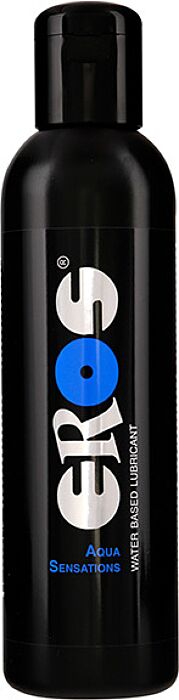 Eros eau aqua base de lubrifiant 500 ml sensations Eros eau aqua base de lubrifiant 500 ml sensations