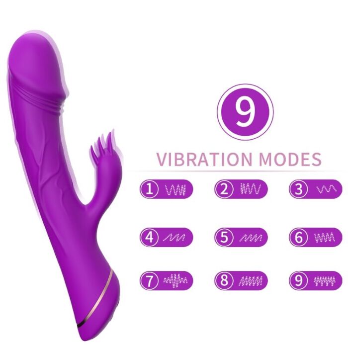 Vibrateur ARMONY Rabbit avec stimulation clitoridienne Vibrateur ARMONY Rabbit avec stimulation clitoridienne